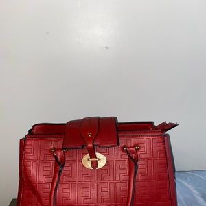Burgundy bag